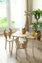 Hanah Home Conjunto de Mesa y Silla Infantil - Marrón